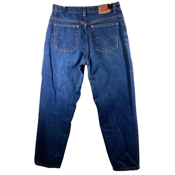 Levi’s 550 classic relax tappered leg jeans sz 14 blue - Picture 2 of 3